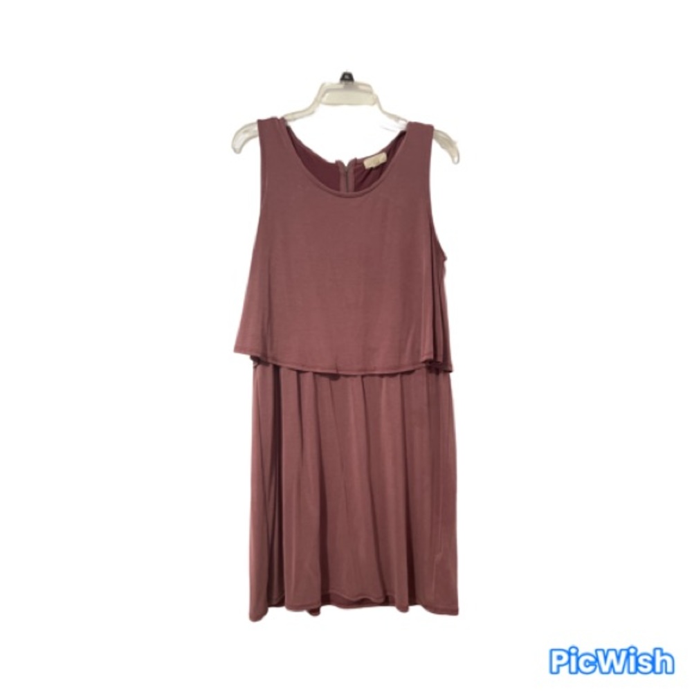 Purple Casual Summer Dress
